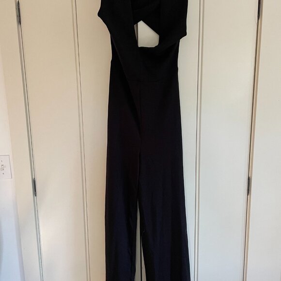 Lulus Thinking Out Loud Black Backless Jumpsuit - Picture 4 of 5